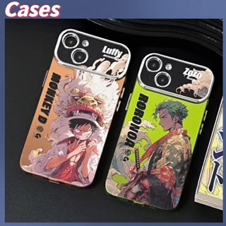 คูปองเคลม🎀เคสไอโ case for iphone 11 12 ตัวละครอะนิเมะสุดเจ๋งลูฟี่โซโล เคส 14 13 12 11 pro max เคสโทรศัพท์มือถือกันกระแทก