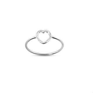 sterling silver heart ring/แหวนหัวใจเงินสเตอร์ลิง