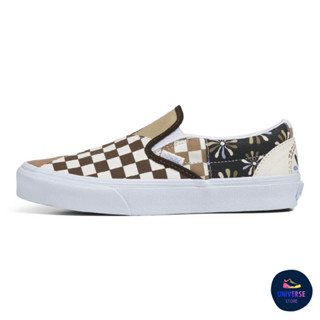 [ของแท้ ส่งฟรี จากไทย] VANS CLASSIC SLIP-ON PATCHWORK - (DIVINE) MULTI/TRUE WHITE