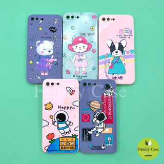 พร้อมส่ง เคส ซัมซุง Huawei Realmeเคสนิ่ม TPU ผิวเงากันเลนส์กล้อง พิมพ์ลายการ์ตูน
