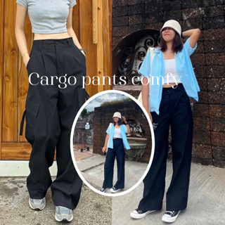 - cargo pants - กางเกงคาร์โก้ผ้าใส่สบาย