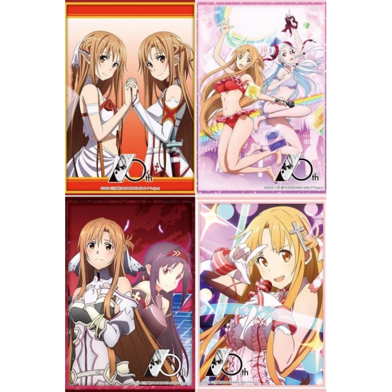 สลีฟอาสึนะ Bushiroad Sleeve Sword Art Online " Asuna / Yuna / Yuuki / Kirito " สลีฟบูชิโร้ด สลีฟSAO สลีฟบัดดี้ไฟท์