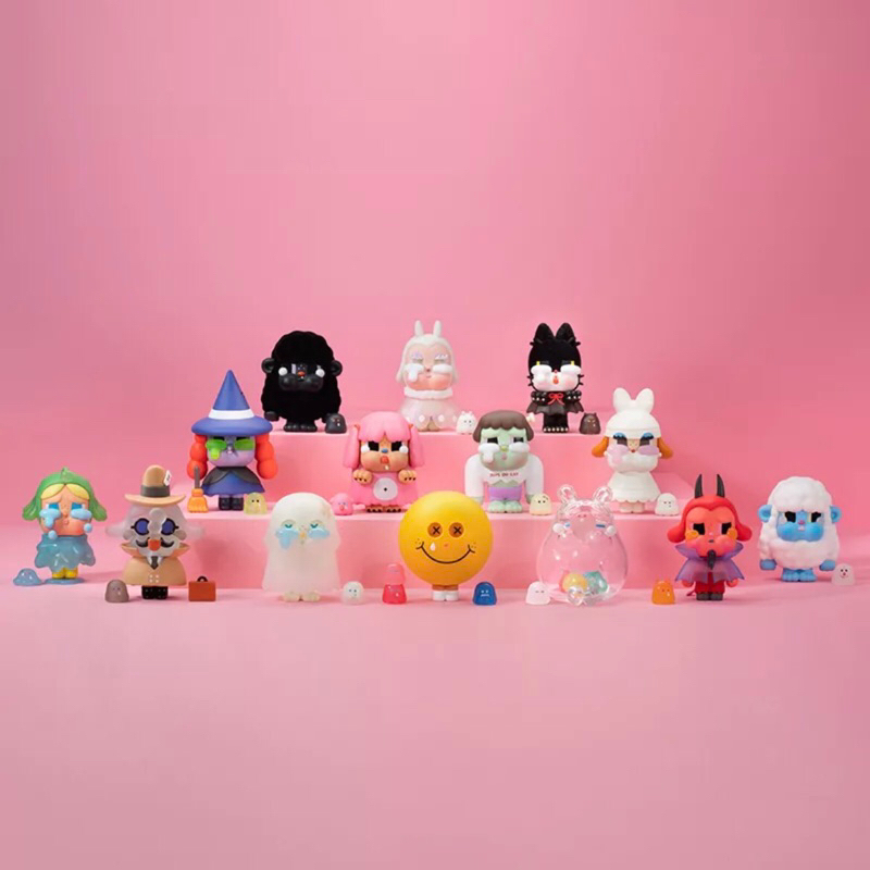 กล่องสุ่ม crybaby monster tears series blind box - Popmart