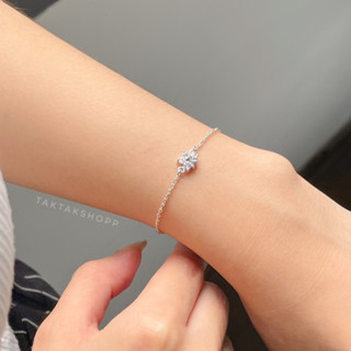 Luca Butterfly Cz Bracelet S925🦋 | ข้อมือผีเสื้อเงินแท้92.5%