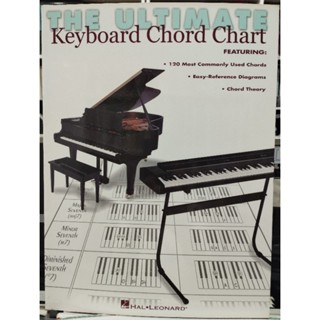 THE ULTIMATE KEYBOARD CHORD CHART/073999048643