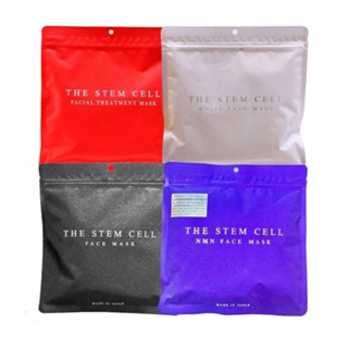 The Stem Cell Face Mask มาส์กสเต็มเซลล์ระดับไฮเอนด์จากญี่ปุ่น แพ็ค 30 ชิ้น ใช้ดีมากค่ะ