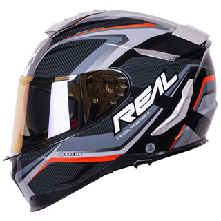 Real Helmets - หมวกกันน็อคเต็มใบ หมวกกันน็อค Hurricane Race X