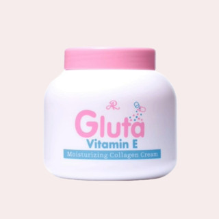 AR Gluta Vitamin E Moisturizing Collagen Cream  ครีมกลูต้า วิตามินอี 200g.