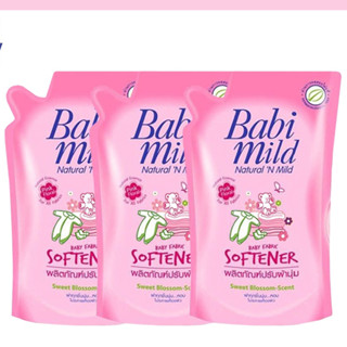 [ยกลัง พร้อมส่ง!!] เบบี้มายด์ Babi Mild น้ำยาปรับผ้านุ่มเด็ก ชนิดถุงเติม 600 มลx12. ผ้าหอม ไม่ระคายเคืองผิวเด็ก