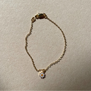 Daisy - 14k gold plated dainty bracelet