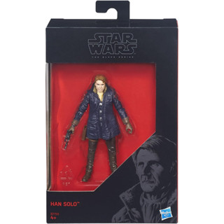 Star Wars Black Series Exclusive Force Awakens 3.75 Han Solo genuine Hasbro