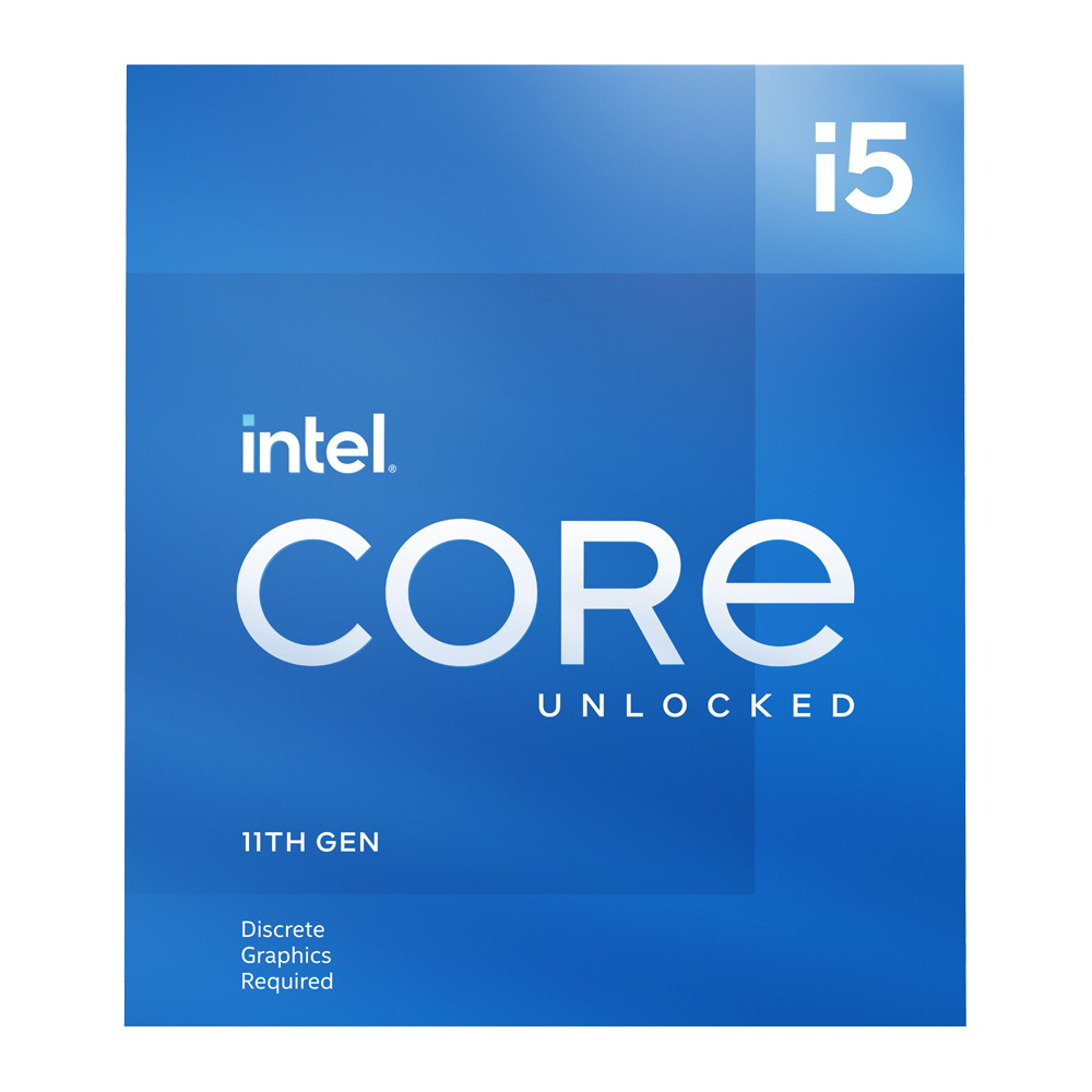 CPU (ซีพียู) Intel Core I5 11600KF (4.90GHz) 6C/12T LGA1200 ตัวท็อป พร้อมส่ง