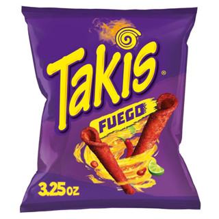 (ของแท้100%) พร้อมส่ง! Takis Blue Heat Rolled Spicy Tortilla Chips 3.25oz 1ซอง
