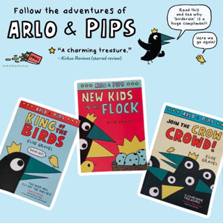 หนังสือชุด Arlo &amp; Pips  (ชุด 3 เล่ม) comic book หนังสือเด็ก หนังสือเด็กภาษาอังกฤษ การ์ตูนเด็ก