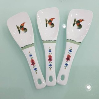 ทัพพีซุปเปอร์แวร์ ทัพพีเมลามีนเซท 3 อัน ลายลัคกี้ ชิคเก้น