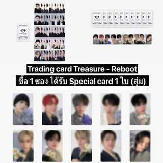 Trading card Treasure - Reboot พร้อมส่ง (1ซอง ได้special card 1 ใบ)