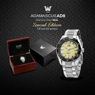 [Pre-order] WISE รุ่น Adamascus AD802 Full Lume Special Edition Limited 300 เรือน *Do not Accept COD*