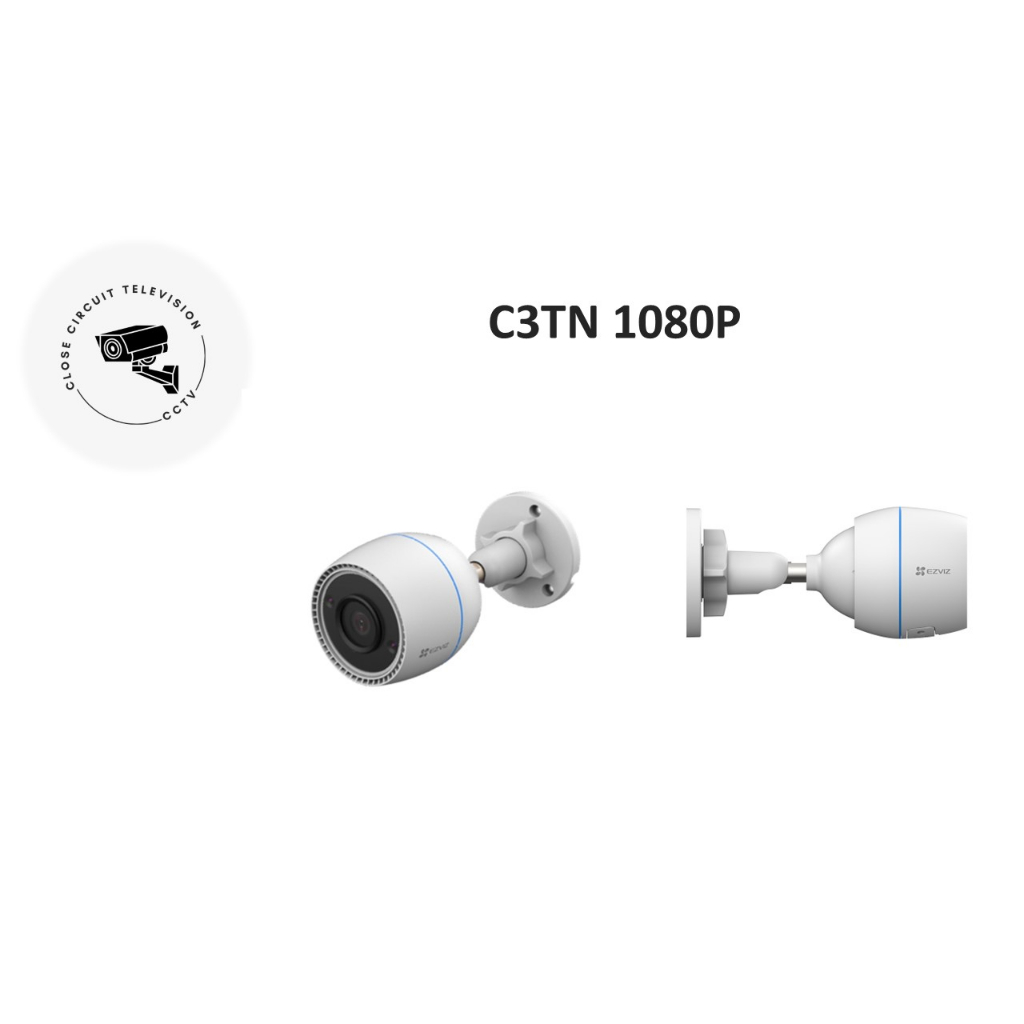 C3TN ความละเอียด 1080p รุ่น CS-C3TN (2MP) กล้องวงจรปิดภายนอกบ้าน 1080P Wi-Fi Camera
