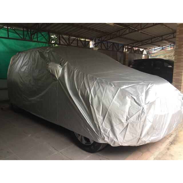 ผ้าคลุมรถ HONDA CRV 2023 – ปัจุบัน [ Gen-6 ] ตรงรุ่น เนื้อผ้า Silver Coat ทนแดด ไม่ละลาย honda crv ฮอนด้า ซีอาร์วี ราคา ถูกที่สุด ดีลบีเคเค แกลเลอรีภาพที่ 4