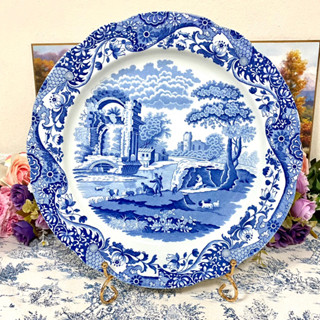 Spode Blue Italian Large Plate Charger จาน 12.75 นิ้ว