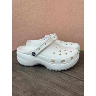 รองเท้าของสูงลำลองแฟชั่นสไตล์ Crocs LiteRide Clog สุดฮิตน้ำหนักเบาใส่