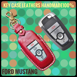 ซองรีโมทรถ Mustang หนังแท้ Keycase