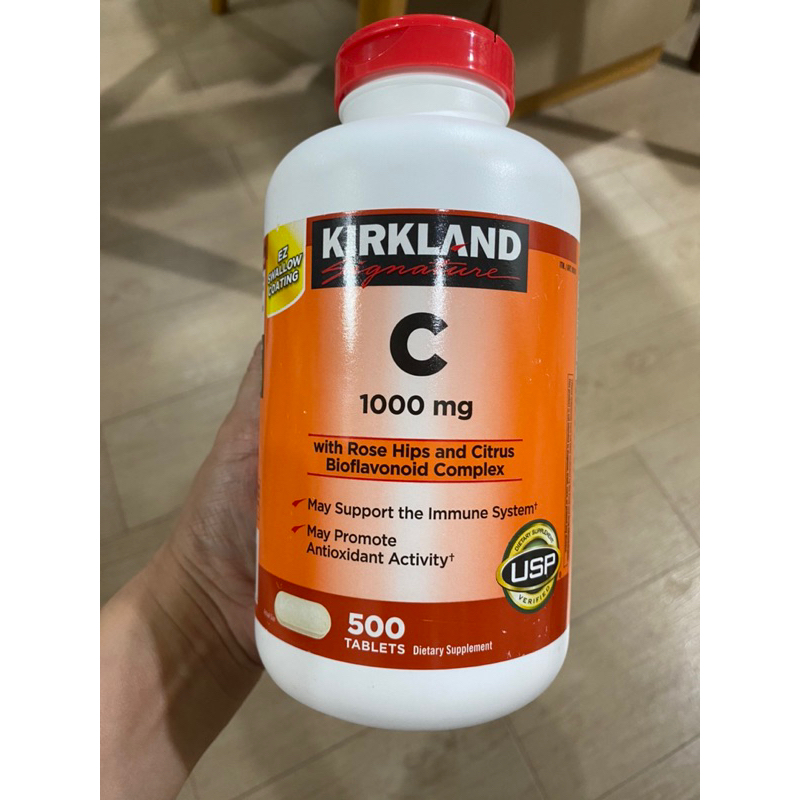 พร้อมส่ง วิตามินซี Kirkland Signature Vitamin C 1000 mg 500 Tablets (EXP.08/26)