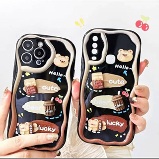 เคสนิ่ม การ์ตูนนูนลายหมี สำหรับไอโฟน7 6phus 7phus 8phus XR i11 i12 12Promax i13 13Promax i14 14Promax