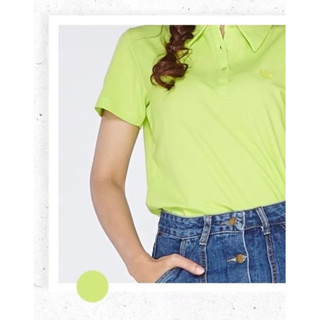 เสื้อแตงโมคอปก สีเขียวตองอ่อน(no.28) เสื้อแตงโมแท้100% สินค้าขายดี