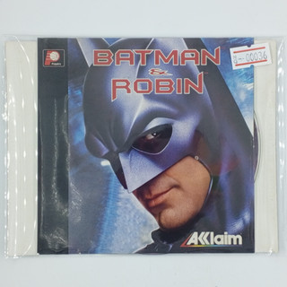 [00036] BATMAN &amp; ROBIN (US) แผ่นเกมก็อปปี้ PS1 แผ่นเกมปั๊มโรงงาน มือสองสภาพดี