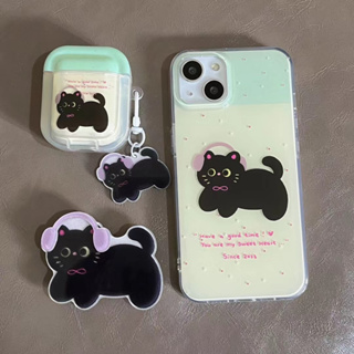 🚚จัดส่งจากไทยภายใน 24 ช.ม🚚เคสไอโฟน 14 Pro Max 13 12 11 เคส for เคสไอโฟน11 cat griptok แมว พกง่ายๆ การป้องกันการตก Case