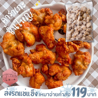 ไก่คาราเกะ ชิ้นใหญ่ เนื้อเยอะ CP❌ไม่สะดวกรับสายขนส่งอย่าพึ่งสั่งนะคะ❌อกไก่นุ่มร้านรถเมล์