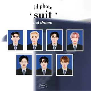 ( ขั้นต่ำ 15.- ) id photo suit nct dream : รูปติดบัตรเด็กดรีมชุดสูท