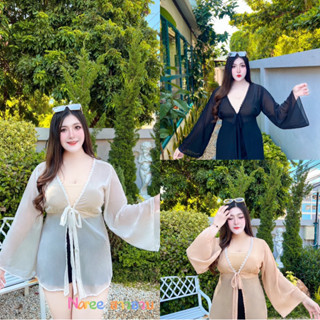 ❤️❤️พร้อมส่ง✅✅คลุมชีฟอง Plussize