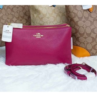 Coach f38273 รุ่น 2ซิปสีสวยหายาก ใหม่พร้อมส่ง