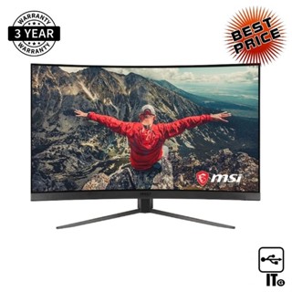 Monitor 31.5 MSI G32C4X (VA, HDMI, DP) CURVE 250Hz ประกัน 3Y จอคอม จอมอนิเตอร์