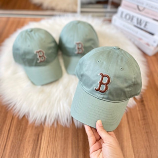 ✴️แท้ 💯% หมวก MLB N-Cover Slider Cap B Boston