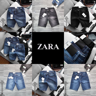 กางเกงยีนส์ขาสั้นZara 🔖 #ZaraMan #กางเกงขาสั้นผู้ชาย