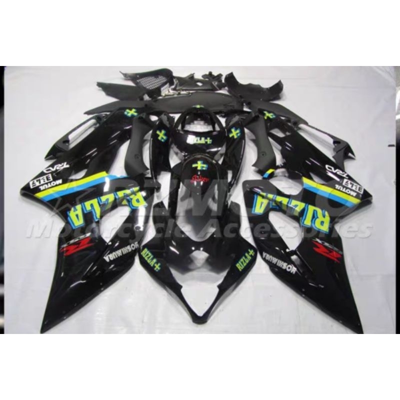 ชุดแฟริ่ง suzuki GSX 1000R ปี 17 23 ชุดสีแต่งเปลือกมอเตอร์ไซค์วัสดุ ABSครอบเฟรมด้านหน้าหลังหัวซ้ายขอ