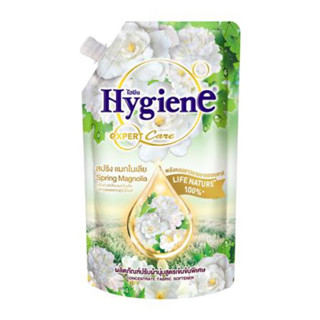 รีฟิลน้ำยาปรับผ้านุ่ม HYGIENE 490 มล. SPRING MAGNOLIA