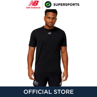 NEW BALANCE Impact Run Luminous Short Sleeve เสื้อวิ่งผู้ชาย เสื้อกีฬา