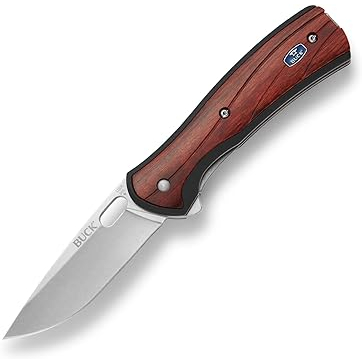 Buck 346 Vantage Avid Large Folding Knife 3-1/4" Blade, Rosewood Dymondwood Handles