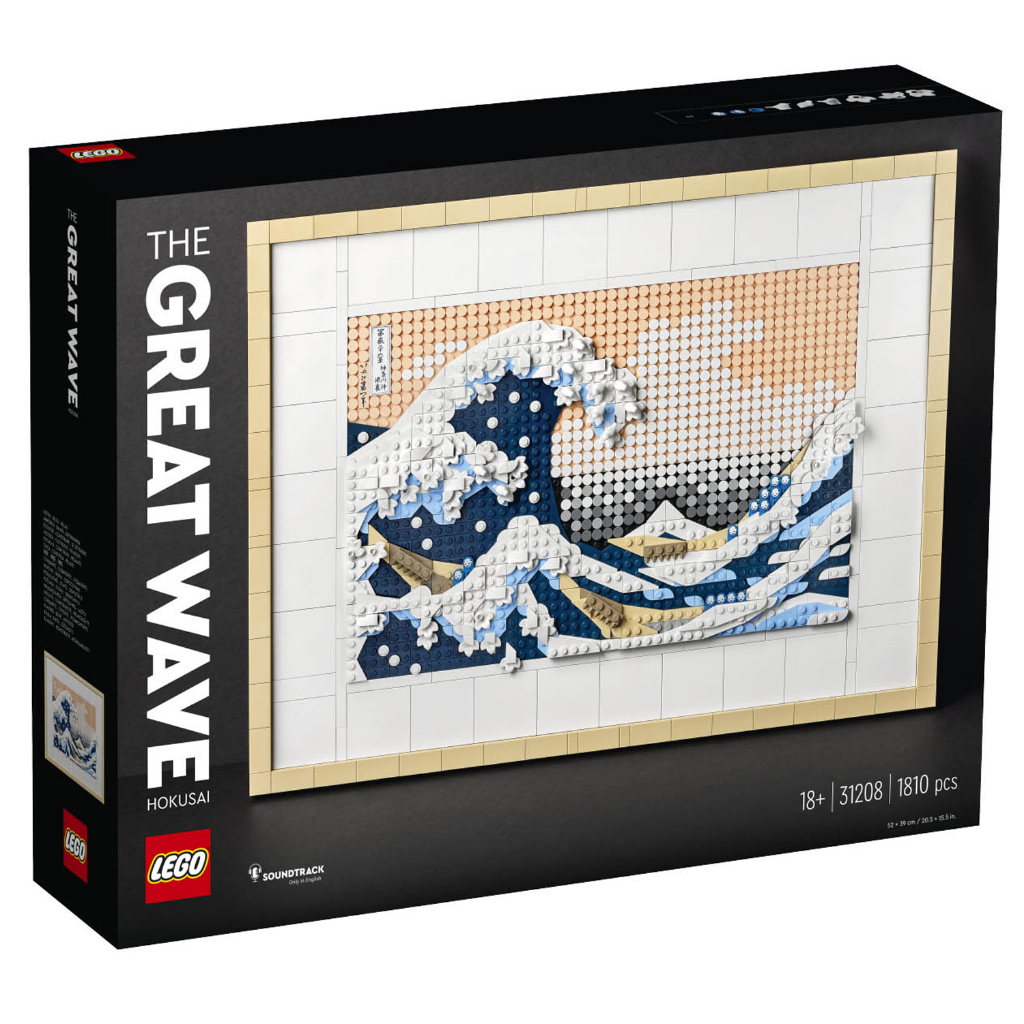31208 : LEGO Art Hokusai - The Great Wave (สินค้ากล่องไม่สวย)​