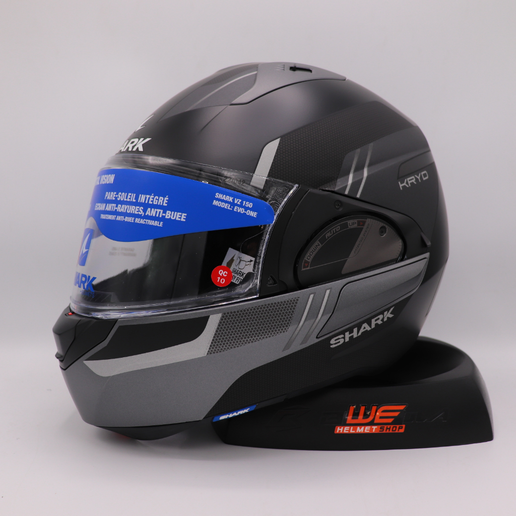 หมวกกันน็อค SHARK EVO ES ยกคาง 180องศา เป็นได้ทั้งเต็มใบ และเปิดหน้า