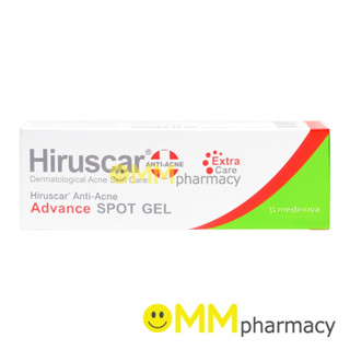 HIRUSCAR ANTI-ACNE ADVANCE SPOT GEL 10G.