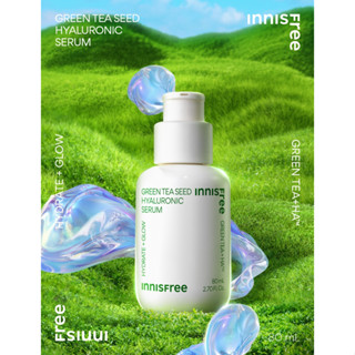 (ของแท้/พร้อมส่ง) แพคเกจใหม่ Innisfree Green Tea Seed Hyaluronic Serum