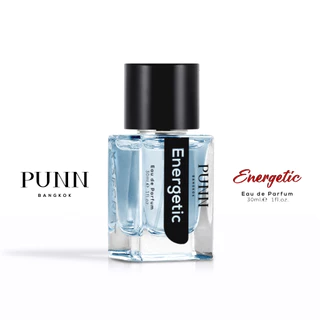 PUNN, Energetic น้ำหอมผู้ชายและผู้หญิง (EDP ขนาด 30 ml) ความสดชื่น ที่ไร้ความกังวล ปลุกเอนเนอร์จีในตัวคุณ