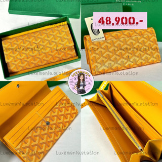 👜: New!! Goyard Long Wallet‼️ก่อนกดสั่งรบกวนทักมาเช็คสต๊อคก่อนนะคะ‼️