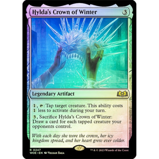 [MTG] Hyldas Crown of Winter [WOE] [ARTIFACT] [RARE] [FOIL] [ENG] (การ์ดเมจิค / Magic the Gathering)