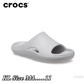 รองเทาแตะ แบบสวม Crocs mellow Slide สวยใส่สบาย มีไซส์ 36-–-46